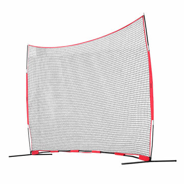 16x10 Ft Backstop Net, Portable Sports Barrier With Bag