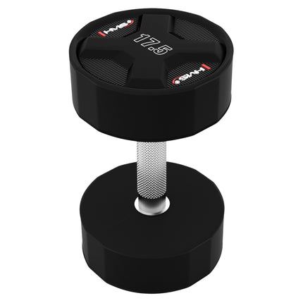 17.5 KG Polyurethane Dumbbell – Durable Fitness Equipment