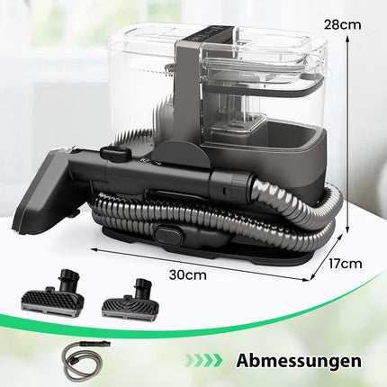 1800W Upholstery Cleaner with Steam & 4 Cleaning Modes