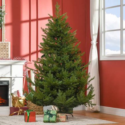 180 cm lifelike artificial spruce, dense 1942 tips