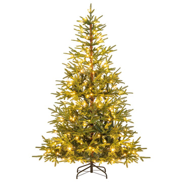 180 cm Artificial Christmas Tree with 250 LED Lights