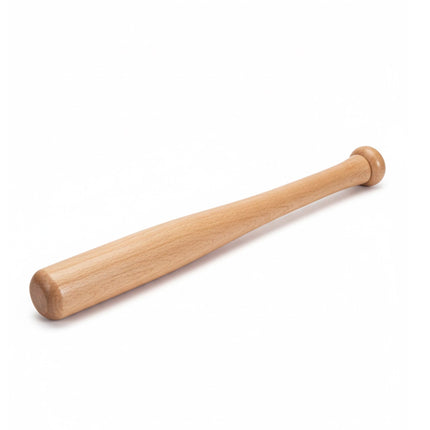 18-Inch Wooden Baseball Bat with Jute Bag