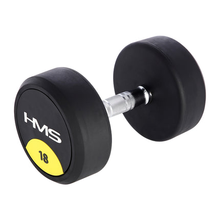 18 kg Rubber Dumbbell – Home Gym Equipment
