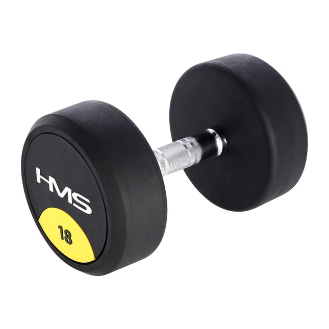 18 kg Rubber Dumbbell – Home Gym Equipment