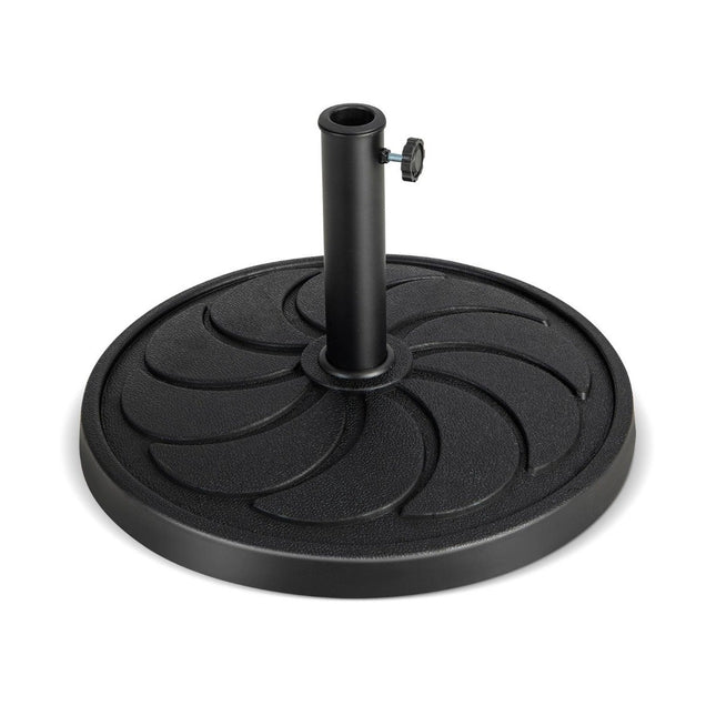 18 kg heavy umbrella stand with 54 cm diameter for umbrella poles of φ38/48 mm