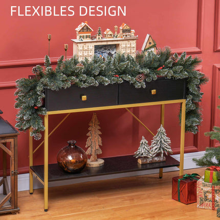 1.8m Artificial Christmas Garland with LED Lights