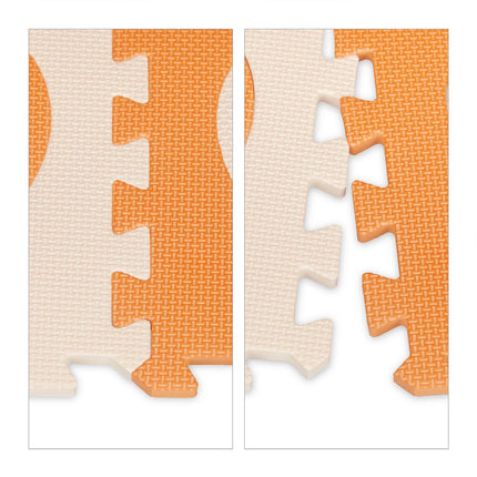 18-piece puzzle mat heart