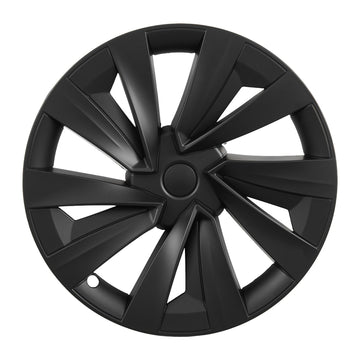 19-Inch Hubcaps Set of 4 for Model Y, Matte Black