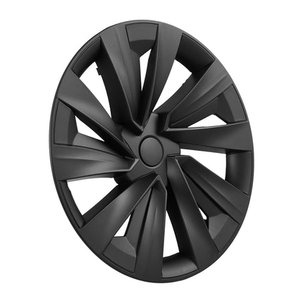 19-Inch Hubcaps Set of 4 for Model Y, Matte Black