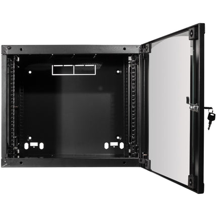 19" Wall cabinet/server cabinet U15 540 x 450 x 725 mm Unassembled Black