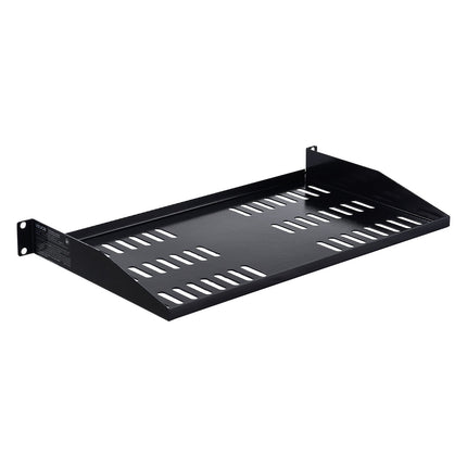 1U Server Rack Shelf 4-Pack, Vented, 10 in Deep