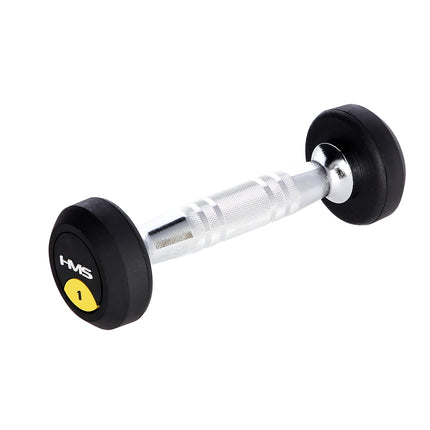 1 kg Rubber Dumbbell – Home Gym Equipment