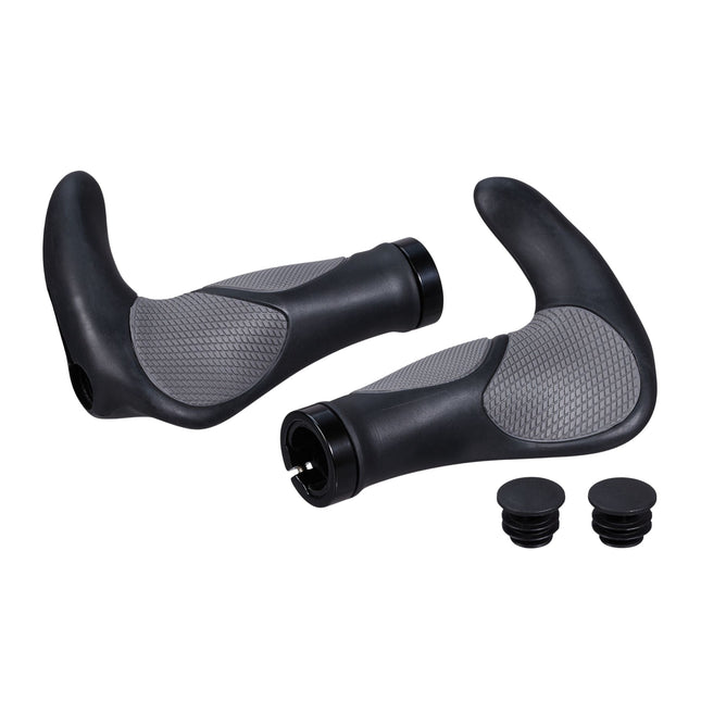 1 pair of ergonomic bicycle handles