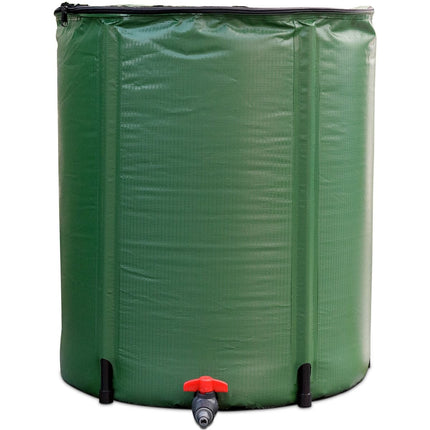 200L Foldable Rain Barrel Collapsible Water Tank Collecting Rainwater