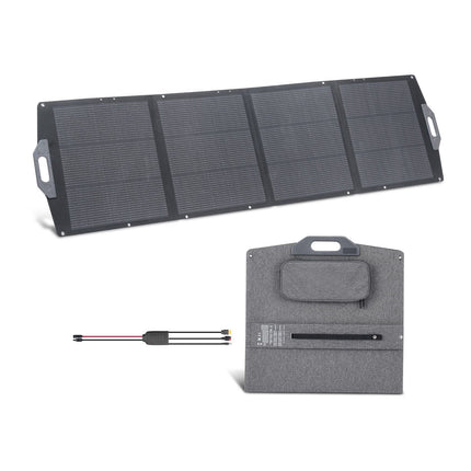 200W Foldable Solar Panel, Mono, MC4, USB C, IP67