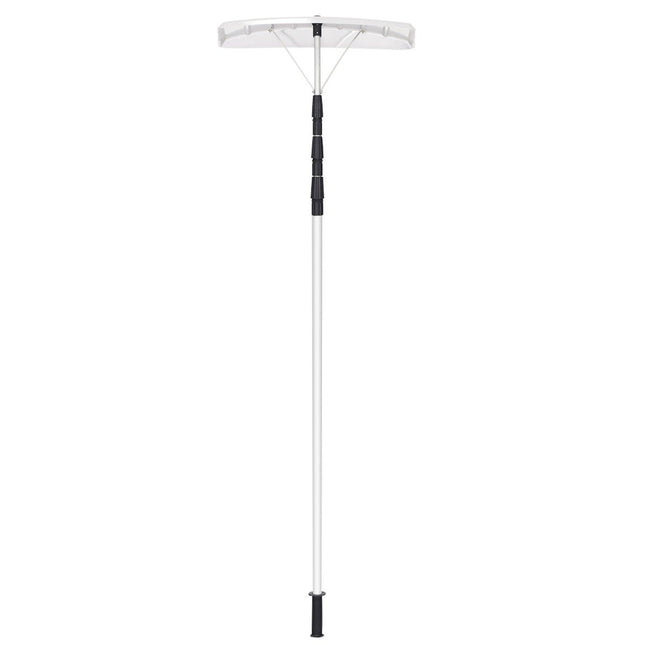 201-630 cm aluminum snow shovel with rubber lip snow clearer for roof