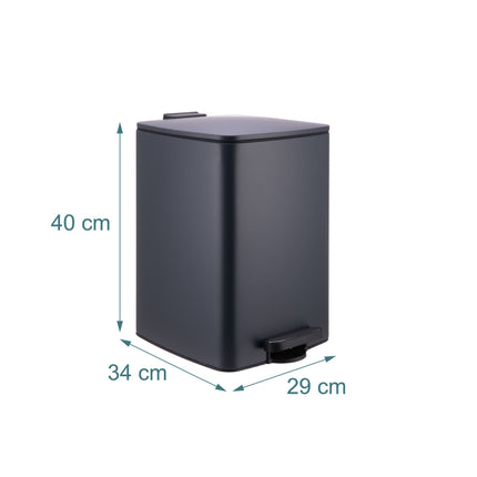 20L Kitchen Pedal Bin with Soft-Close Lid