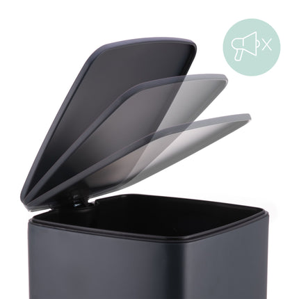 20L Kitchen Pedal Bin with Soft-Close Lid