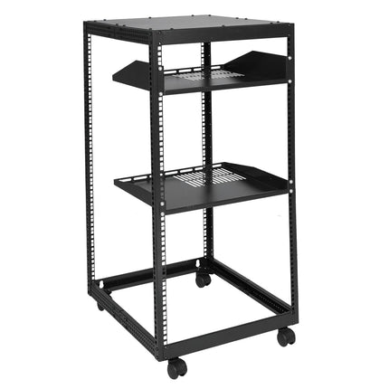 20U Open Frame Server Rack, 4-Post, 23–40 In Depth