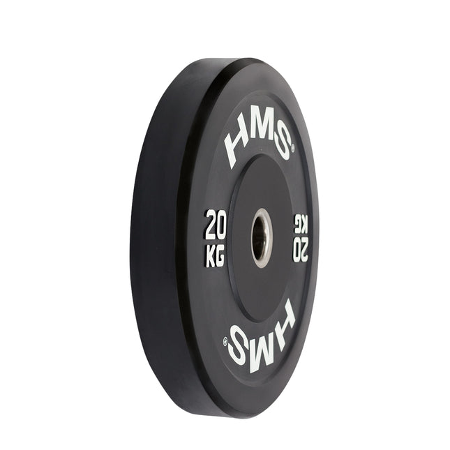 20 kg Black Olympic Bumper Plate