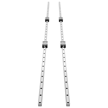 20mm Linear Rail Guide Kit, 2 x 2000mm Rails, 4 Blocks