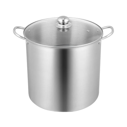 21 Qt Stainless Steel Water Bath Canner with Rack, Lid