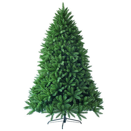 225 cm Artificial Christmas Tree, PVC Needles, Green