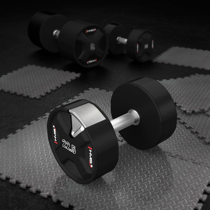 22.5 kg Polyurethane Dumbbell – Durable Fitness Equipment
