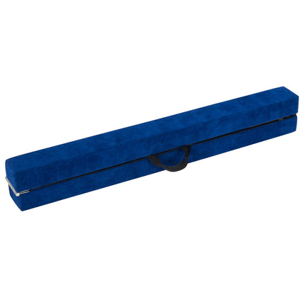 240 cm Folding Gymnastics Balance Beam – Blue, Portable