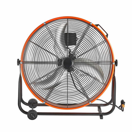 24-Inch Industrial Drum Fan, 8900 CFM, Variable Speed