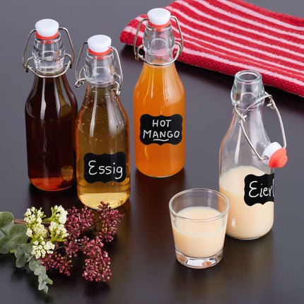 250 ml beaker with clamp lid in 6-pack