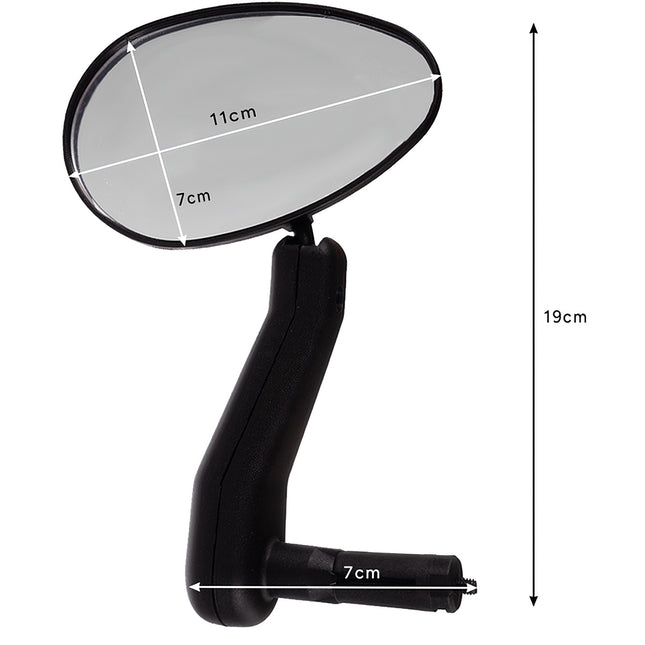 25781 left bicycle mirror