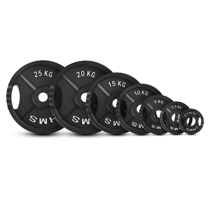 2.5 Kg Black Olympic Weight Plate with Handles