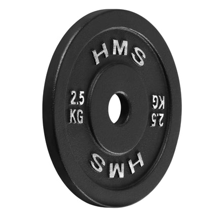 2.5 Kg Cast Iron Weight Plate, Black, 31 mm Hole