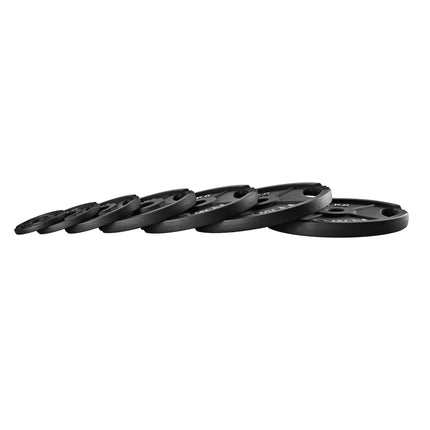 25 Kg Olympic Weight Plate, Black Cast Iron