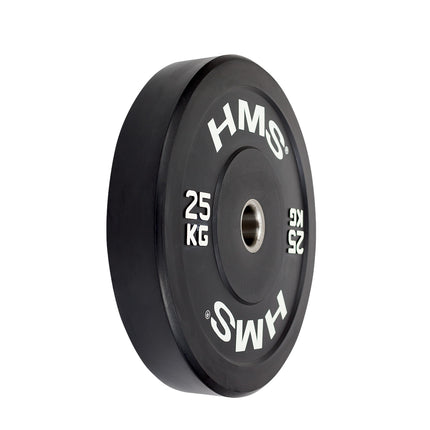 25 kg Black Olympic Bumper Plate
