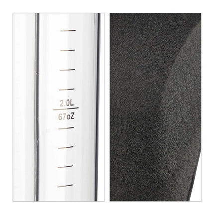2.5 liter beer column with tap