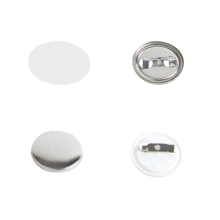 25mm Pinback Button Parts Kit, 500 Sets, 1 Inch