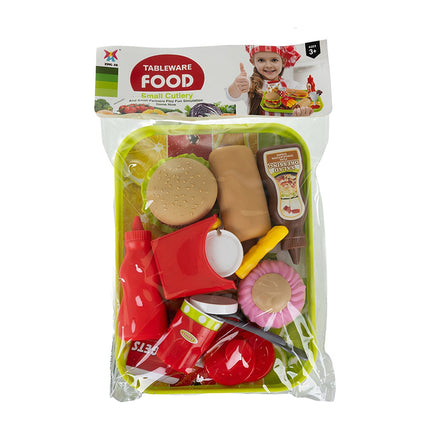 26-Piece Fast Food Toy Set for Creative Play