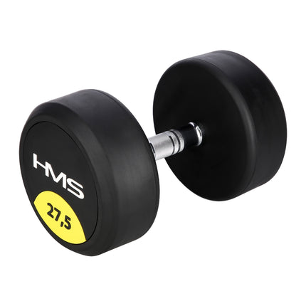 27.5 kg Rubber Dumbbell – Home Gym Equipment