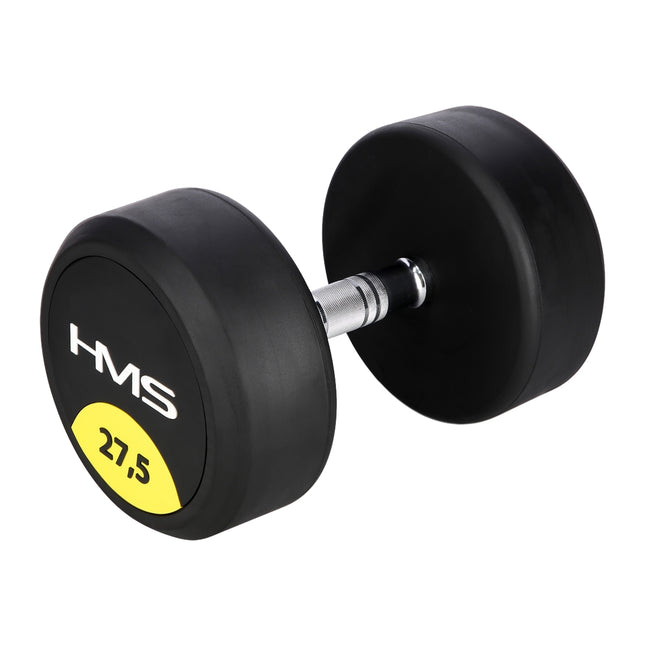 27.5 kg Rubber Dumbbell – Home Gym Equipment