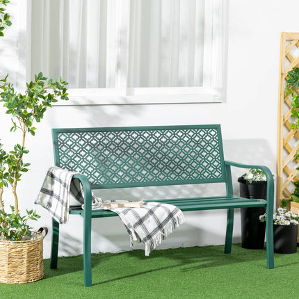 Dark green sofa - 280 kg, 127x63x83 cm