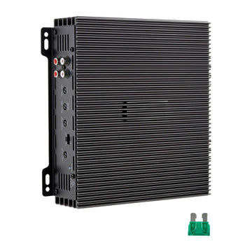2-Channel Car Amplifier, Class AB, Bridgeable, 600W Max