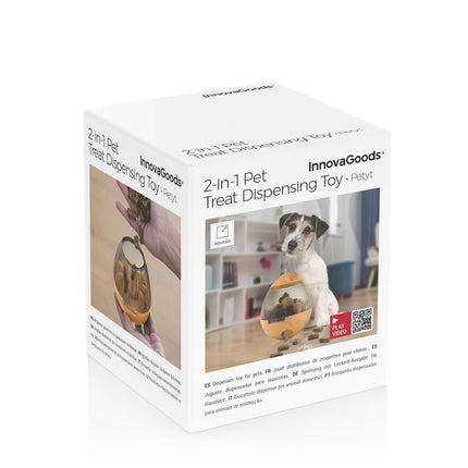 2-In-1 Treat Dispenser Toy for Pets Petyt InnovaGoods