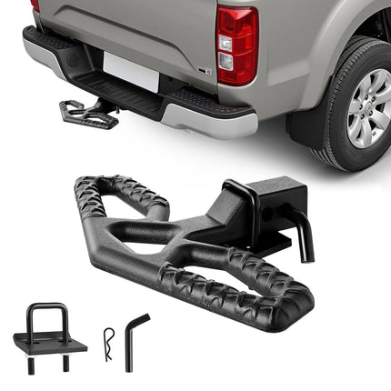 2-Inch Hitch Step, Non-Slip, 350 lb, Pin Kit