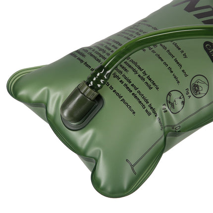 2L Green Waterskin – Durable, Lightweight Hydration