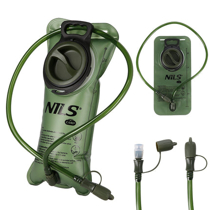 2L Green Waterskin – Durable, Lightweight Hydration