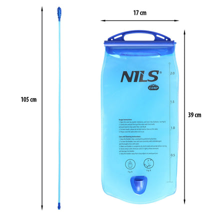 2L Hydration Bladder, Leak-Proof Water Reservoir