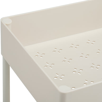 2-Level Serving Trolley with Wheels