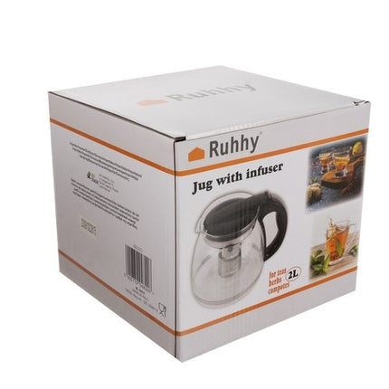 2L jug with infuser Ruhhy 22815